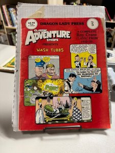 Classic Adventure Strips #5 1986-Wash Tubs 1932-1933-Roy Crane-comic strips