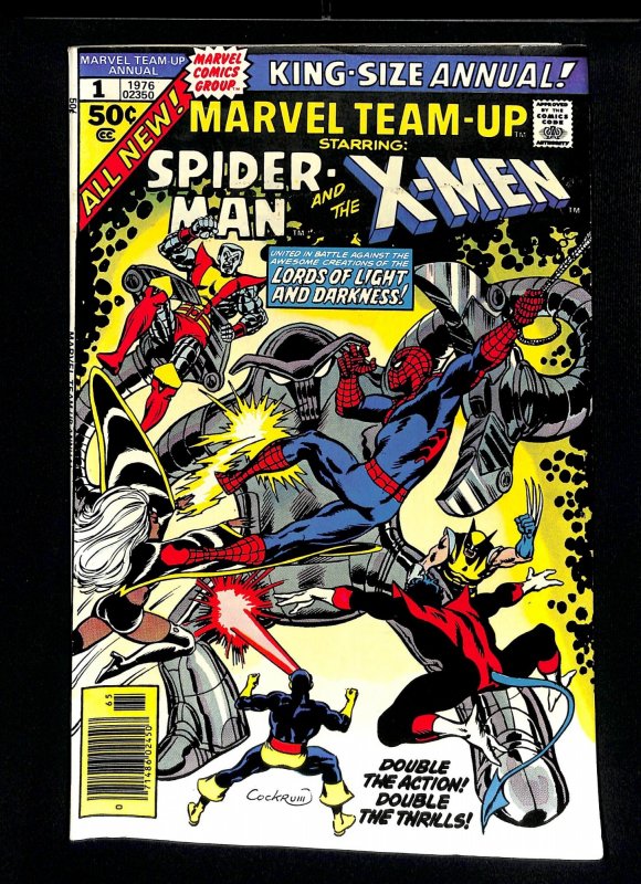 Marvel Team-up Annual #1 X-Men Appearance!