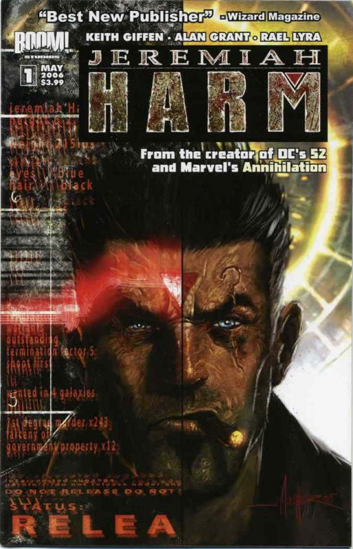 Jeremiah Harm #1 (2nd) VF/NM; Boom! | save on shipping - details inside