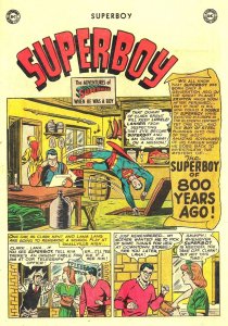 SUPERBOY #113 (Jun1964) 5.0 VG/FN  Two Fun Time-Travel Stories! Curt Swan!