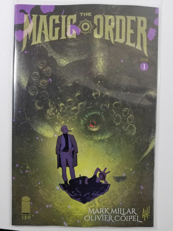THE MAGIC ORDER #1  ADAM HUGHES VARIANT NM SOLD OUT NETFLIX SERIES