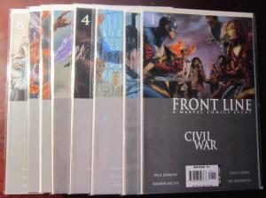 Civil War Front Line (2006), SET:#1-8, VF