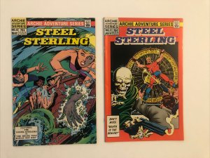 Steel Sterling #4 5 6 & 7 Lot Of 4