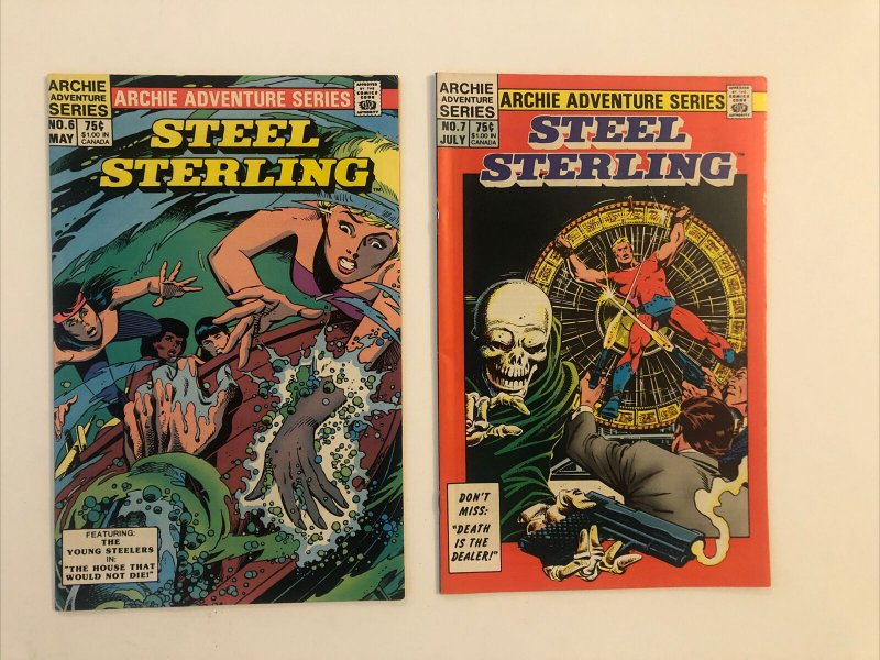 Steel Sterling #4 5 6 & 7 Lot Of 4