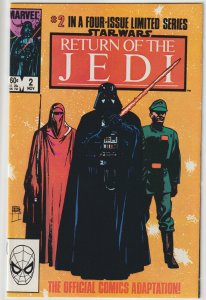 Star Wars: Return of the Jedi #2 (Nov 1983, Marvel), VFN+ condition (8.5)