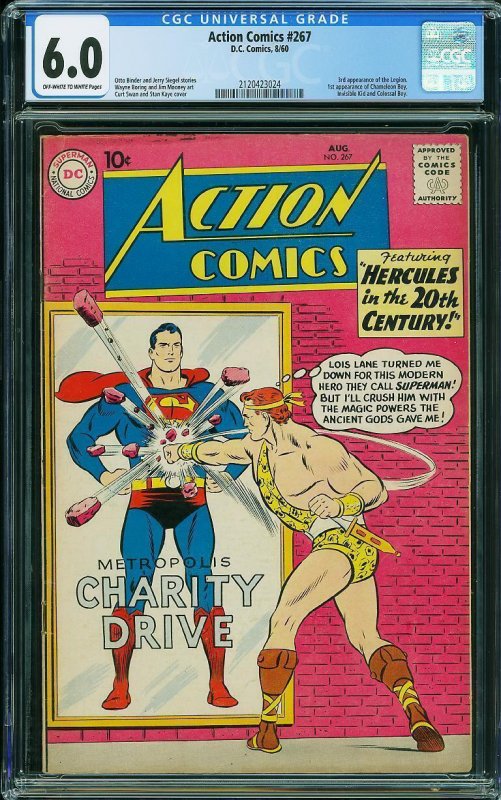 Action Comics #267 (1960) CGC 6.0 FN