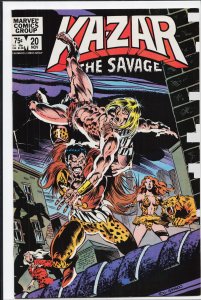 Ka-Zar the Savage #20 (1982) Ka-Zar