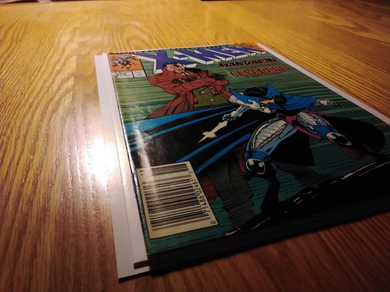 The Uncanny X-Men #256 Newsstand (1989) Psylocke