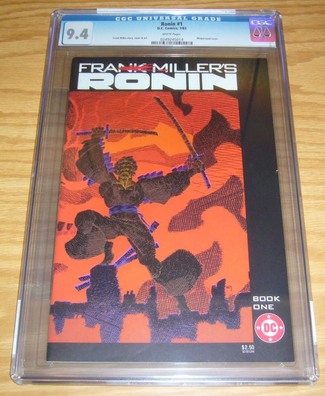 Ronin #1 CGC 9.4 dc comics - frank miller - bronze age - first appearance 1983