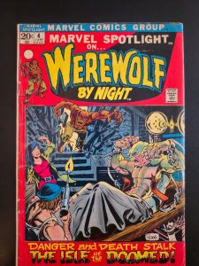Marvel Spotlight #4 (1972)intro of the Darkhold, 3rd werewolf
