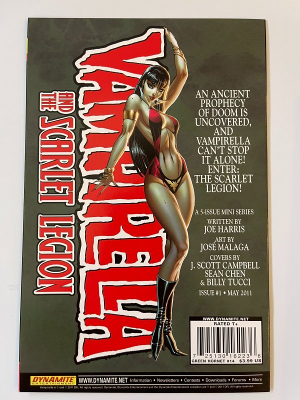 Green Hornet #14 - NM  Jonathan Lau Cover (2011)