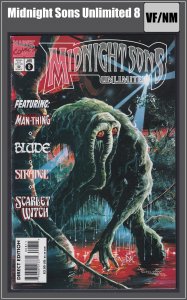 Midnight Sons Unlimited 8 (1995) VF/NM Man-Thing