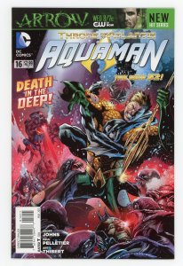 Aquaman #16 (2011 v7) Geoff Johns Batman Justice League NM