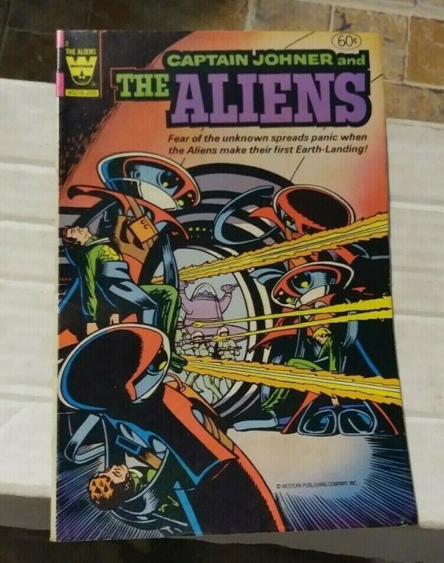 CAPTAIN JOHNER AND THE ALIENS # 2  WHITMAN  VARIANT 1982