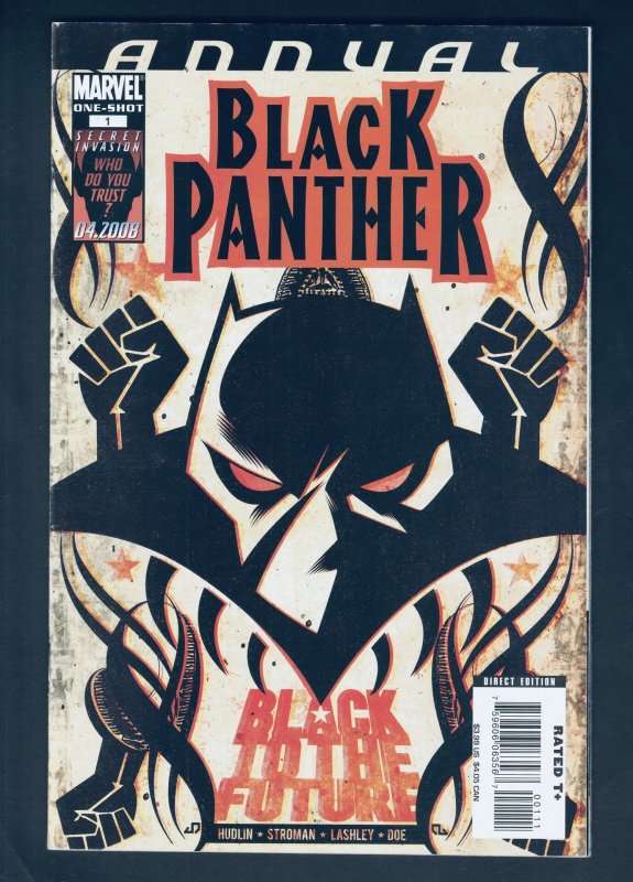 Black Panther Annual #1 Newsstand Edition (2008) NM