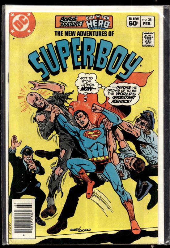 The New Adventures of Superboy #38 (1983) Superboy