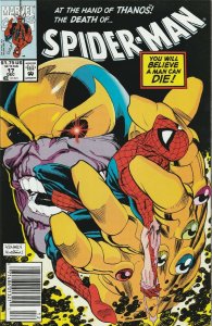 Spider-Man # 17 Newsstand Cover NM Marvel 1990 Series [D4]