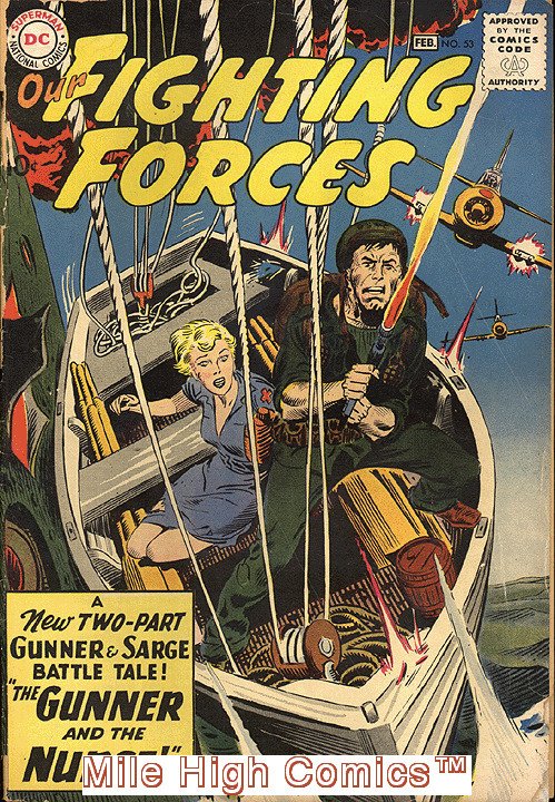 OUR FIGHTING FORCES (1954 Series) #53 Very Good Comics Book 