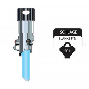 Star Wars Key Blanks Schlage Lukes Blue Lightsaber