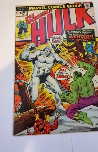 The Incredible Hulk #162  (1973)first Wendigo app