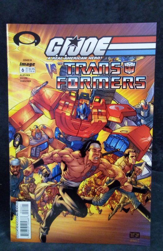 G.I. Joe vs. The Transformers #6 Miller Cover (2003)