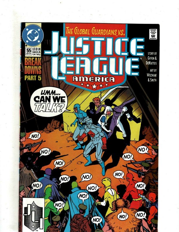 12 Justice League America DC Comics # 55 56 57 58 59 60 61 62 64 66 67 68 HG3