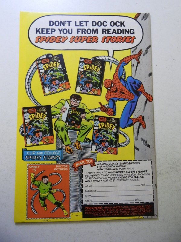 Spidey Super Stories #21 (1977) FN/VF Condition