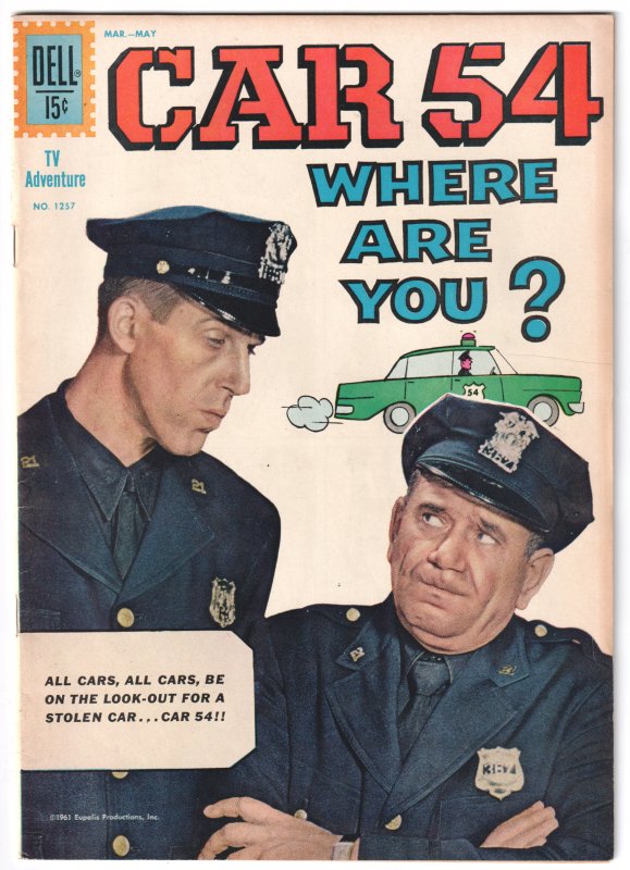 Four Color #1257 (1962) Francis Muldoon, Car 54 Where are You?