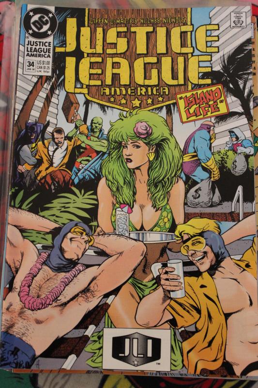 Justice League America  34  VF/NM