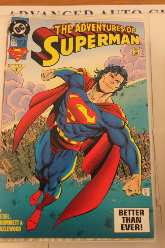 Adventures of Superman 505 9-4-nm Embossed