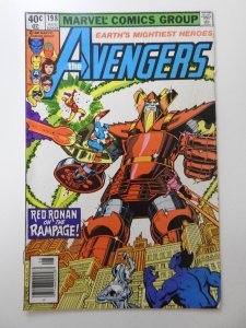 The Avengers #198 (1980) vs Red Ronin! Sharp Fine Condition!