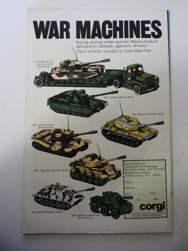 Weird War Tales #35 (1975) VG/FN Condition