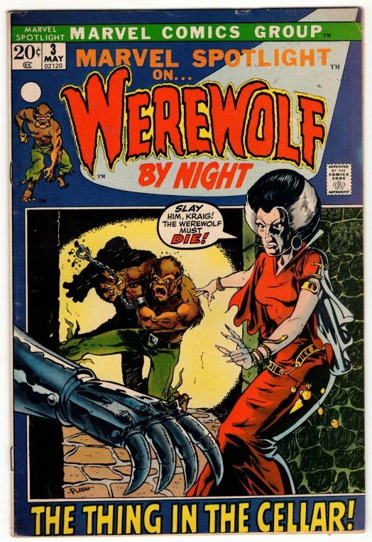 Marvel Spotlight #3 - 2nd App Werefolf By Night MARVEL Horror