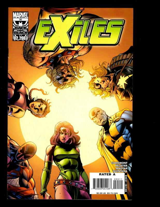 12 Exiles Marvel Comics # 78 79 80 81 82 83 84 85 89 90 91 92 Spider-Man EK10 