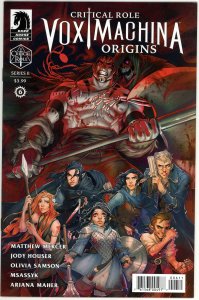 Critical Role Vox Machina Origins #1, 2, 3, 4, 5, 6 complete set (2019)