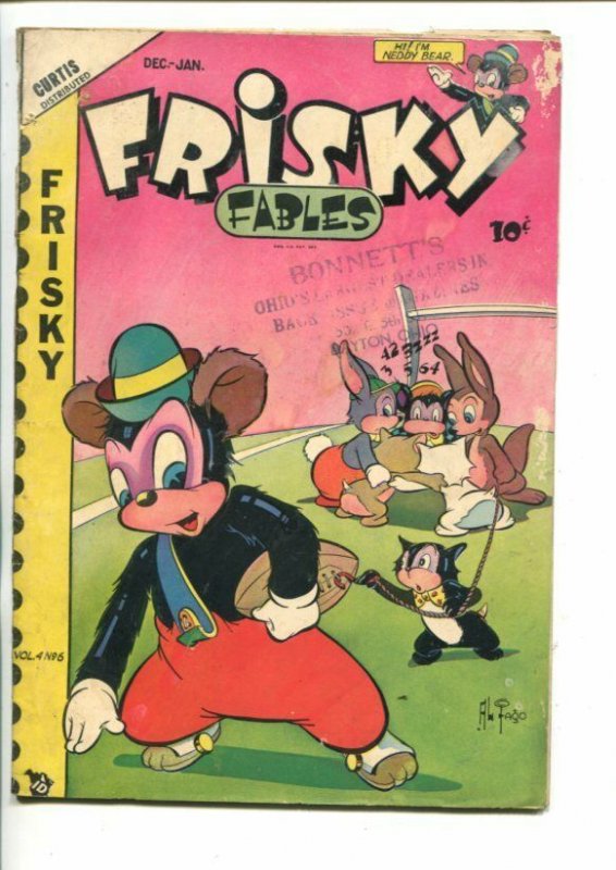 FRISKY FABLES VOL 4 #6-1948-PREMIUM-AL FAGO-vg minus