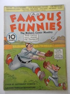 Famous Funnies #22 (1936) Solid VG- Condition!
