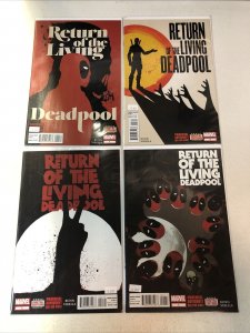 Return Of The Living Deadpool #1 2 3 4 (NM-/NM) Complete Set Nik Virella art