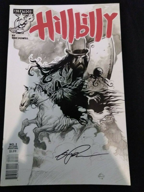 Albatross Hillbilly #2 Second Printing SIGNED BY ERIC POWELL