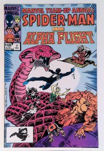 Marvel Team-Up Annual #7 (Oct 1984, Marvel) VF+