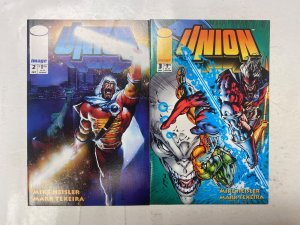 6 VALIANT comic books Union #2 3 Unleashed Solar Archer Armstrong Turok 13 KM34