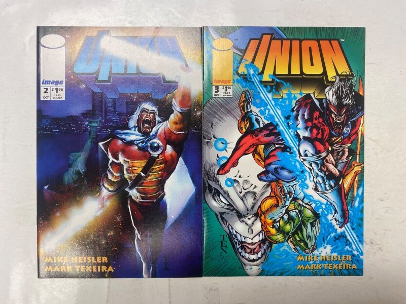 6 VALIANT comic books Union #2 3 Unleashed Solar Archer Armstrong Turok 13 KM34