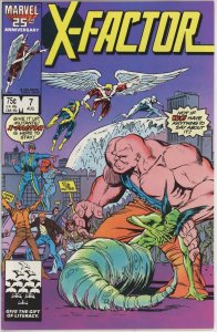 X-Factor #7 (1986) - 9.2 NM- *Fall Out/Morlocks*