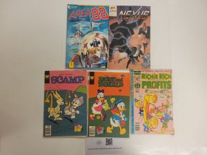 5 Comics #42 Nexus #1 Area 88 #45 Scamp #35 Donald Duck #38 Richie Rich 82 TJ44