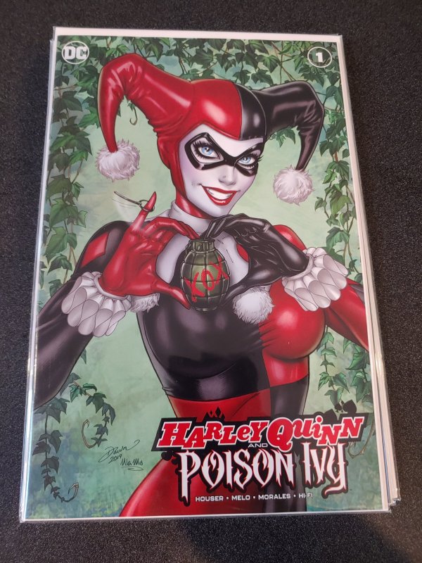 HARLEY QUINN & POISON IVY #1 - VIRGIN VARIANT DAWN MCTEIGUE