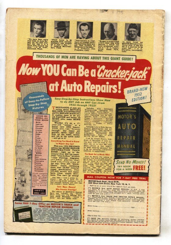 Pixie Puzzle Rocket Adventure Land #1-1952-Avon-Sci-Fi cover-comic book