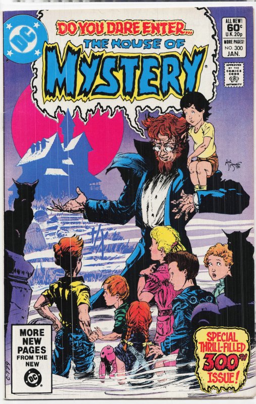 House of Mystery #300 (1982) Cain the Caretaker