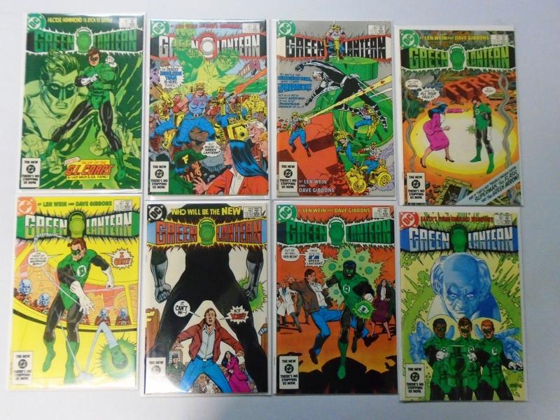 Green Lantern Lot From:#151-200, 46 Different avg 7.0 Range 6.0-8.0 (1982-1986)