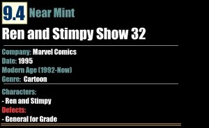 Ren and Stimpy Show 32 (1995) NM Marvel Comics
