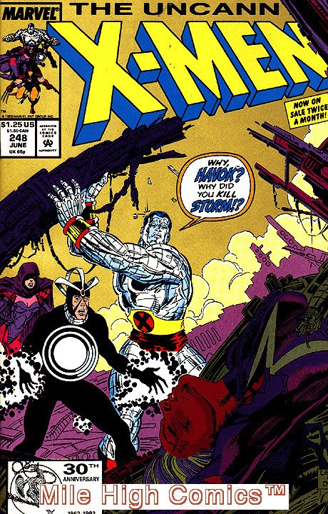 X-MEN  (1963 Series) (#1-113, UNCANNY X-MEN #114-544) (MA #248 2ND PRT Very Fine